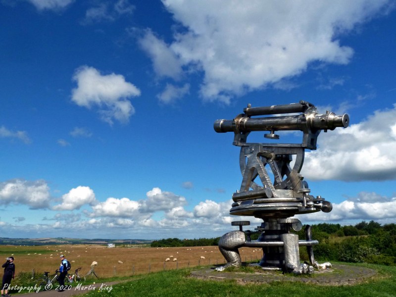 Bizarre industrial sculptures near Consett