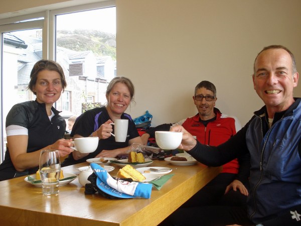 Coffee and cake at the Café Thyme