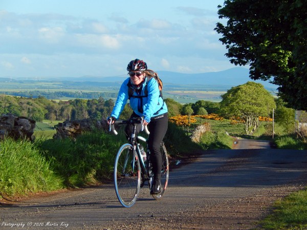 The climb to Lamberton Moor