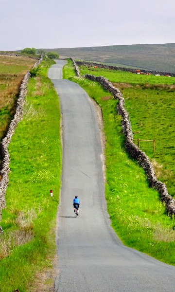 The long rolling climb to Greenhow Hill