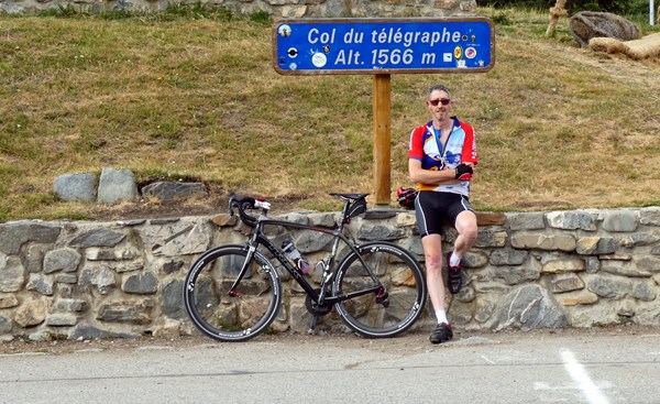 The summit of the Col du Telegraphe