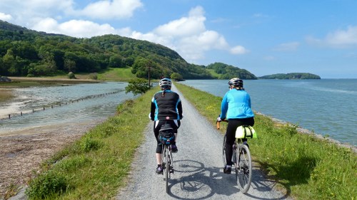 Riding the Mawddach Trail