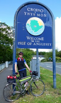 Arriving on Anglesey