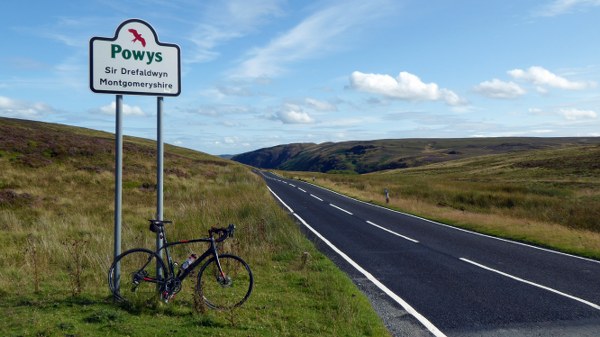 Highest point on the Milltir Cerrig Pass