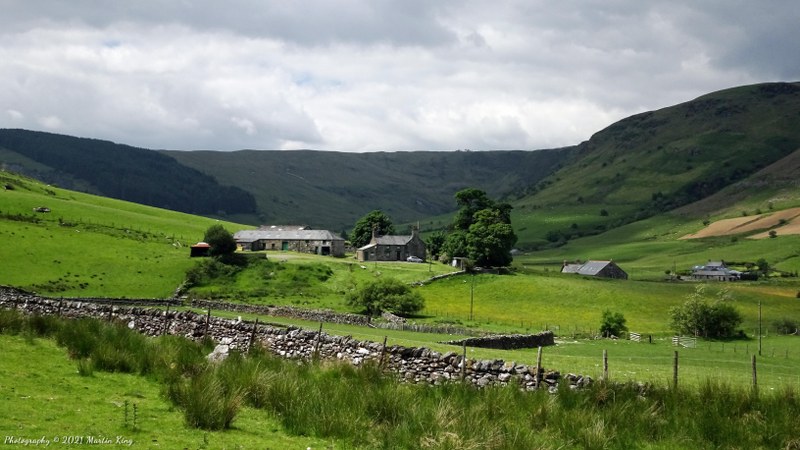 The head of Cwm Machno