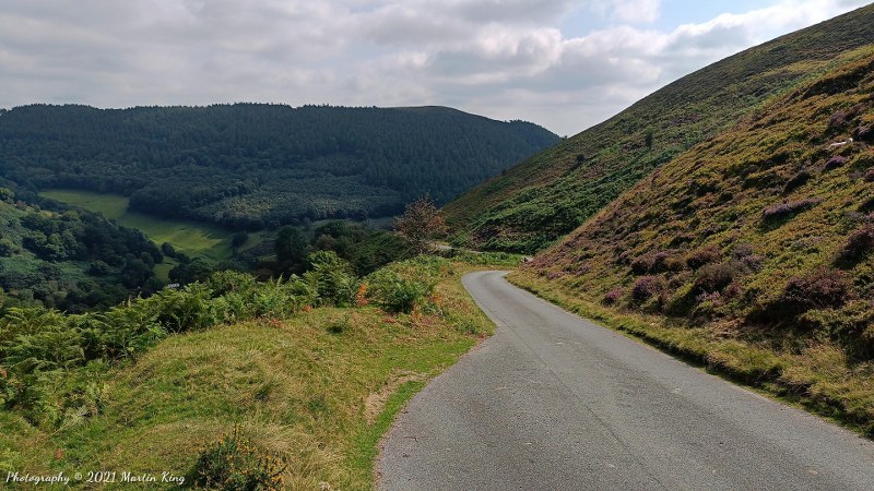 Tackling the steep climb on the Old Horseshoe Pass