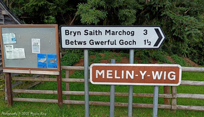 Welsh place names to savour as we head for home