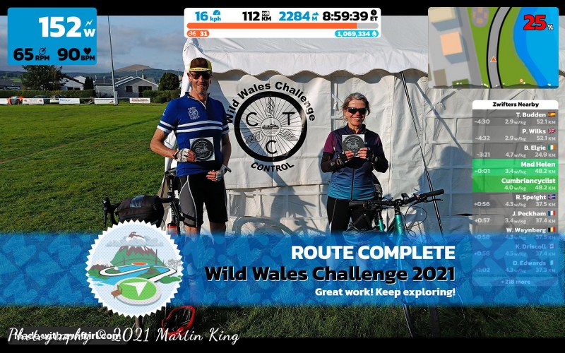 Job done, Wild Wales Challenge complete
