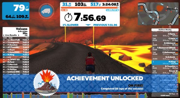 The Zwift equivalent of the marathon