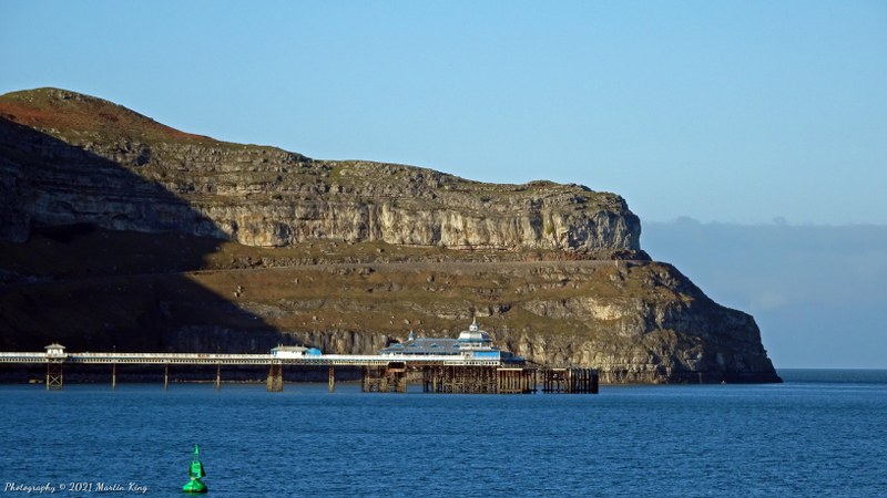Llandudno Pier and Marine Drive on the Great Orme