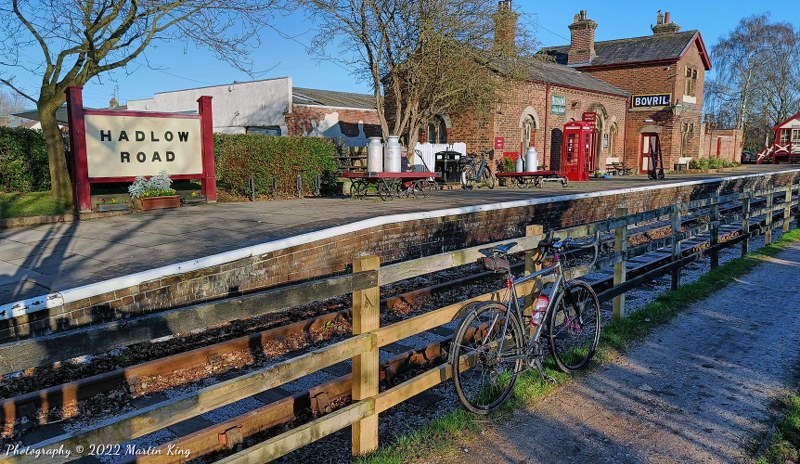 The nostalgia of Hadlow Road Station in Wirral Country Park