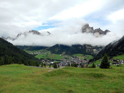 The weather breaks over Corvara, Day 1