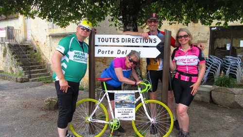 Following the 2017 Tour de France, in the Dordogne