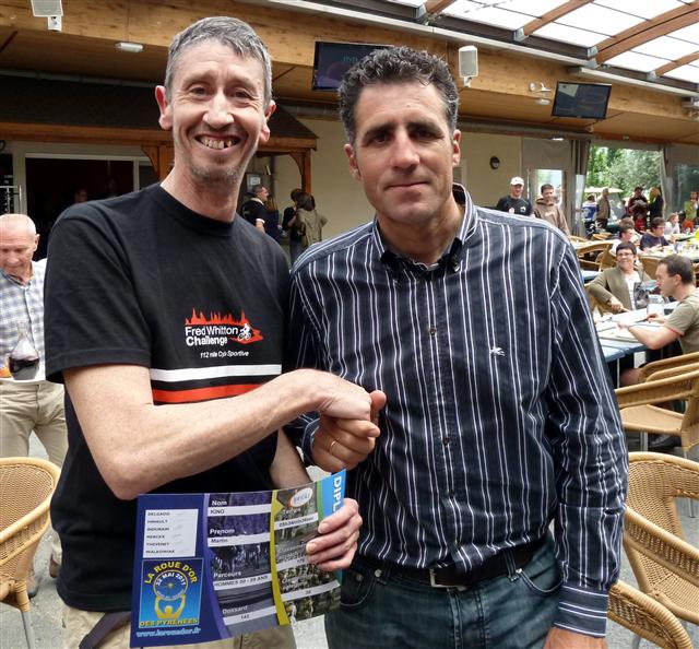 Meeting my hero, the legendary Miguel Indurain