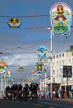 Winding up the sprint in Blackpool