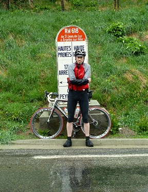 The Peyresourde, cold and wet