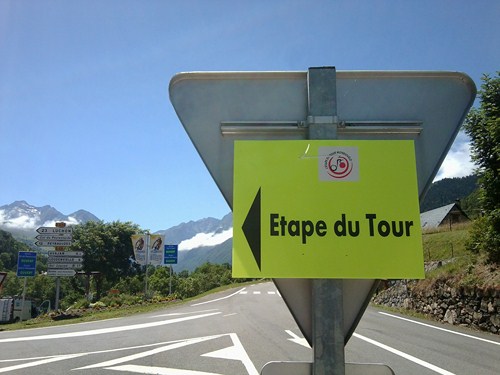 This way for the Etape